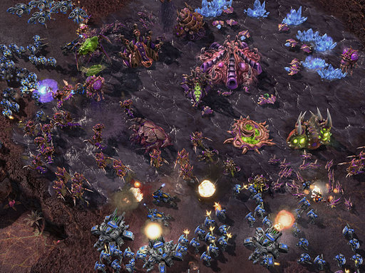 StarCraft II: Heart of the Swarm - Скриншоты сварма