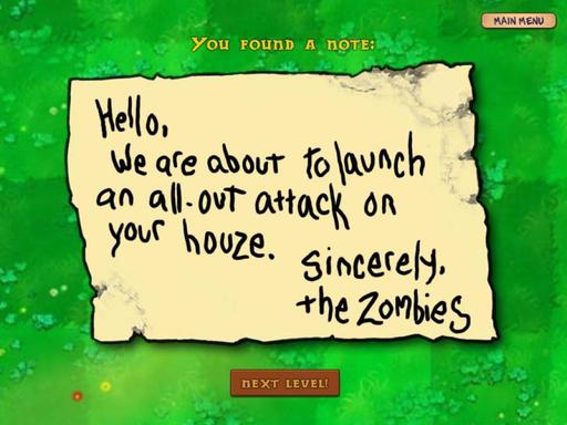 Plants vs. Zombies - Обзор игры Plants vs. Zombies от stopgameточкару