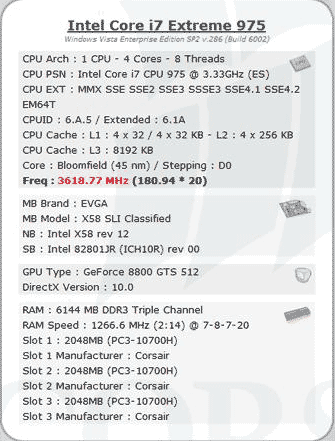 Рекордный разгон комплекта памяти до DDR3-2533 за Corsair